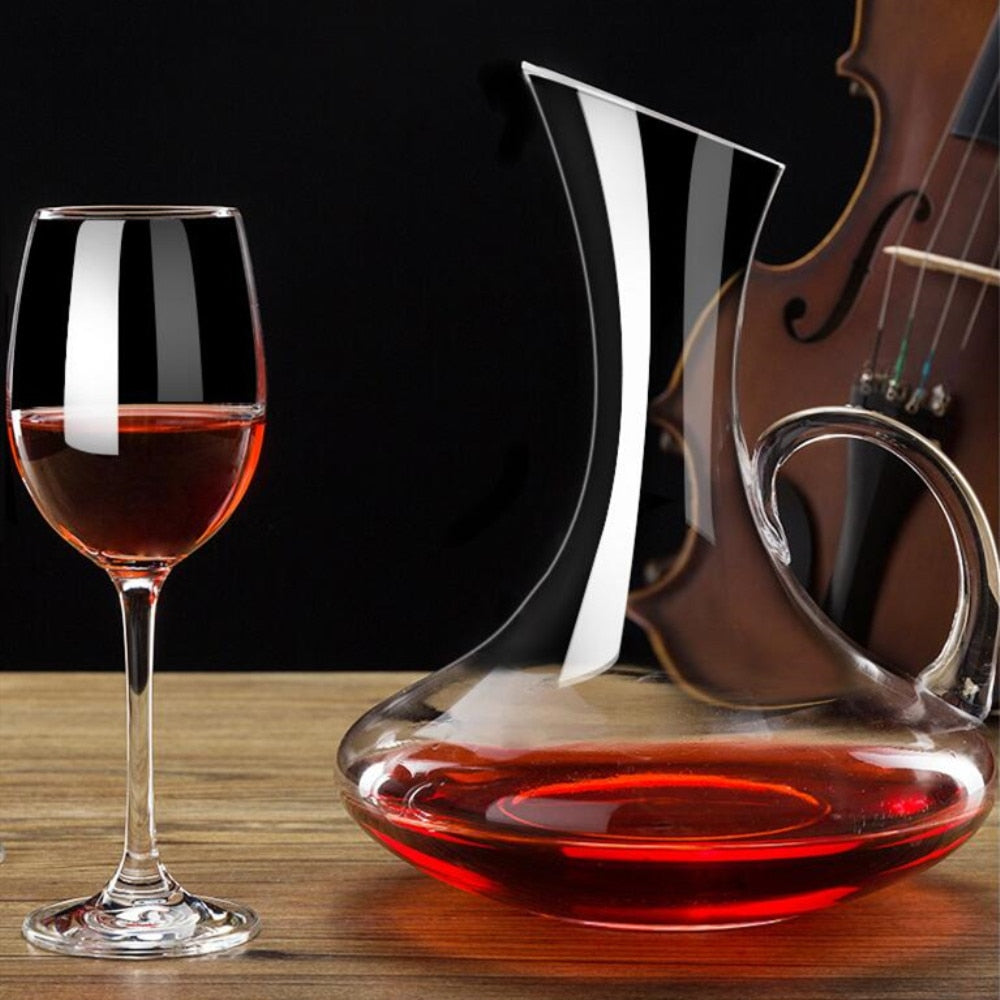 classic lead free crystal decanter by glasscias