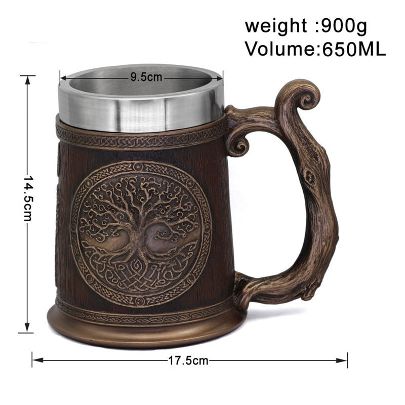 Yggdrasil Totems Tankard