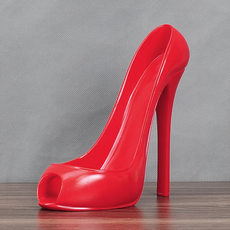 Not High Heel But Wine Bottle Holder