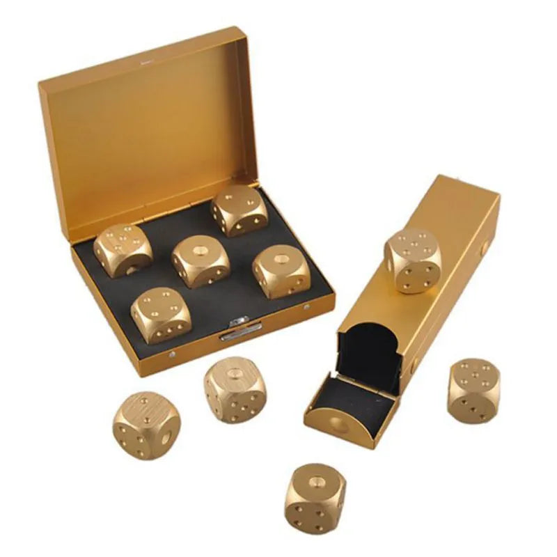 Rolling Dice Whiskey Stones