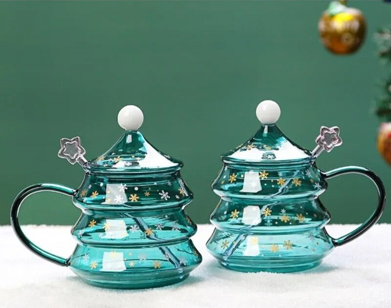 Cocoa and Christmas Tree Mug