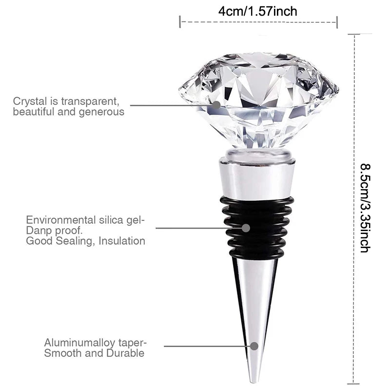 Diamond Bottle Stopper