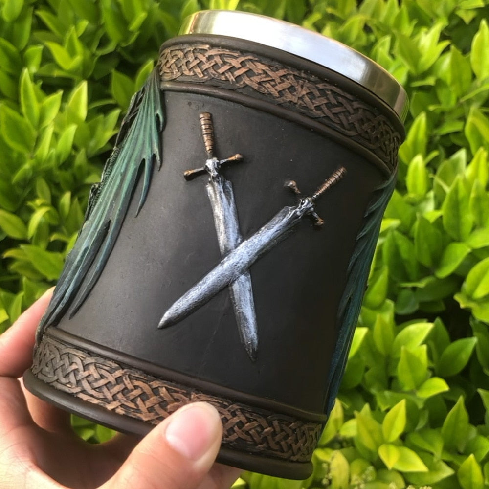 Game of Thrones dragon-themed tankard