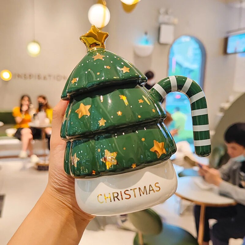 Merry Xmas Tree Mug