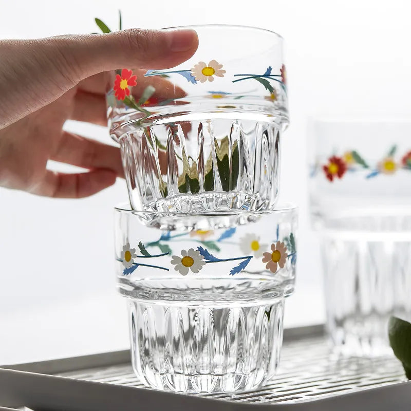 Korean Style Small Daisy Glass
