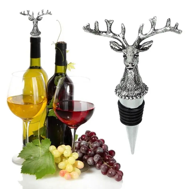 Deer Head Bottle Stopper
