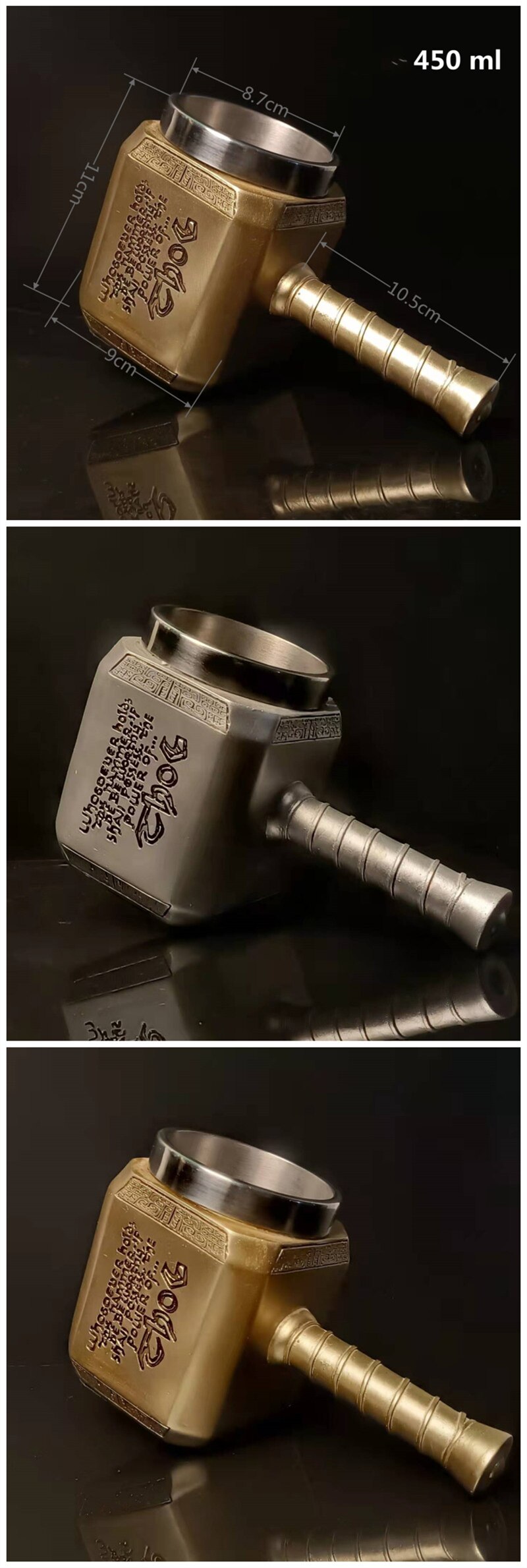 Drink of the Gods: Thirst Mjölnir hammer beer mug