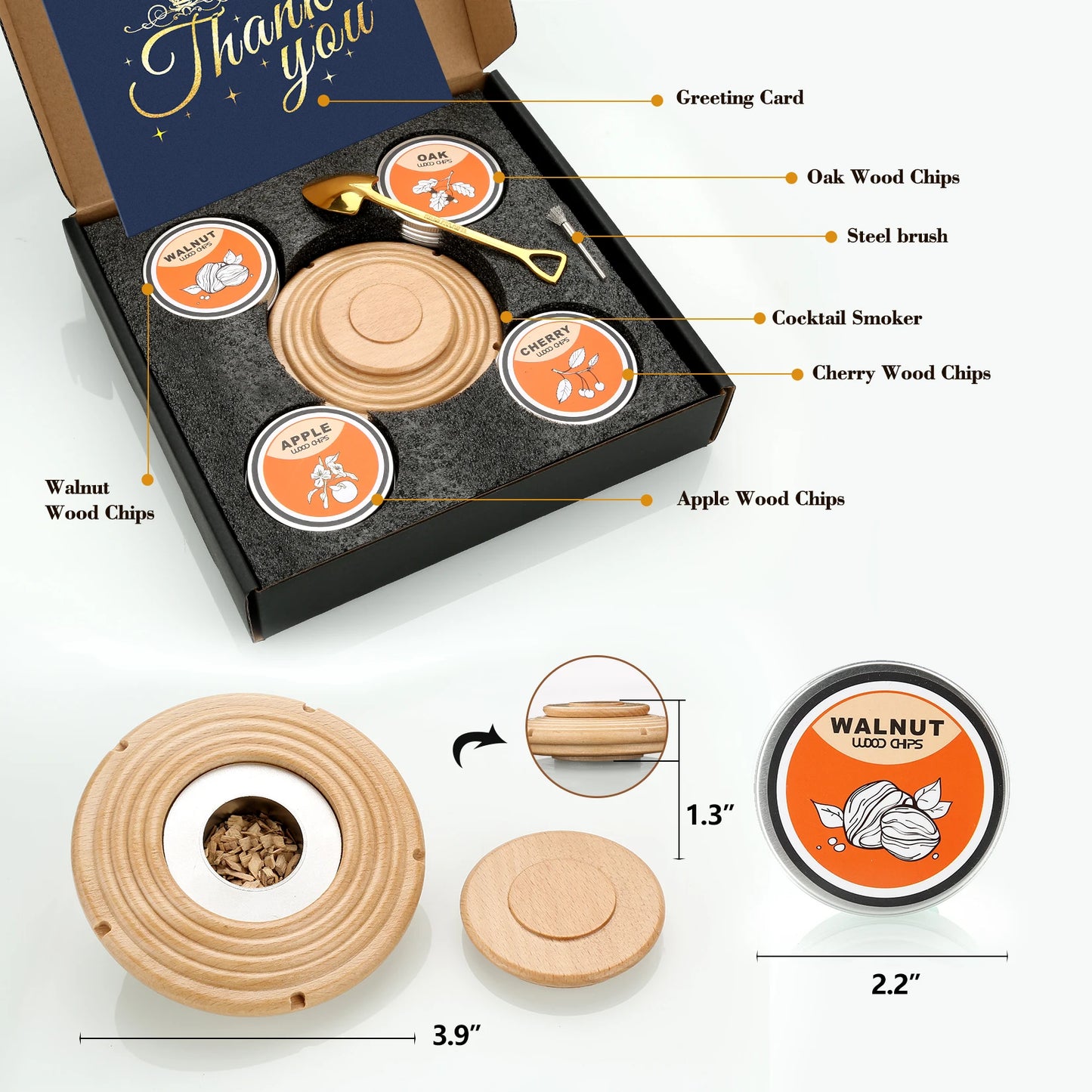 Whiskey Smoker Kit