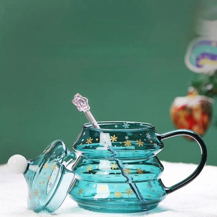 Cocoa and Christmas Tree Mug