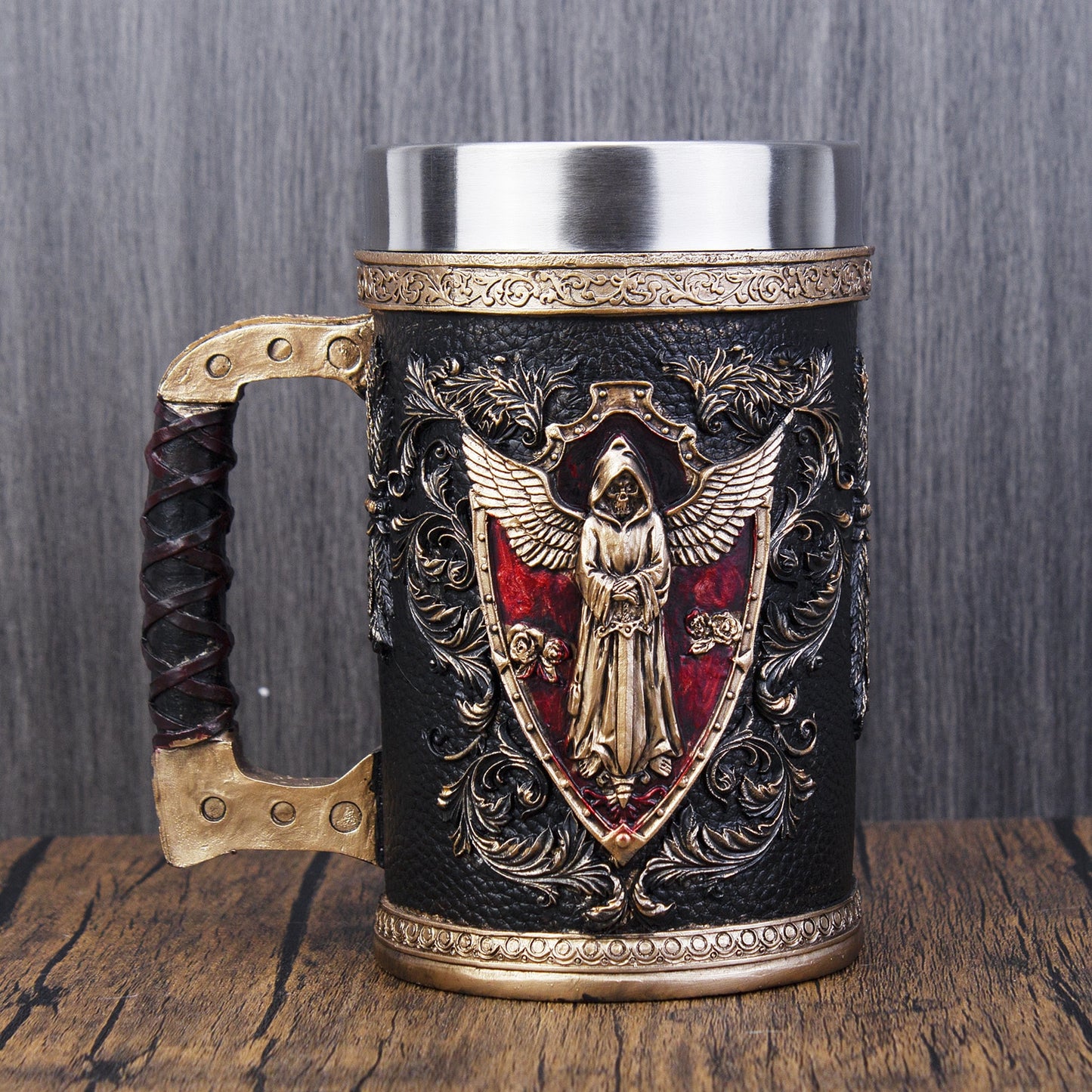 Unique Gothic tankard for beer enthusiasts