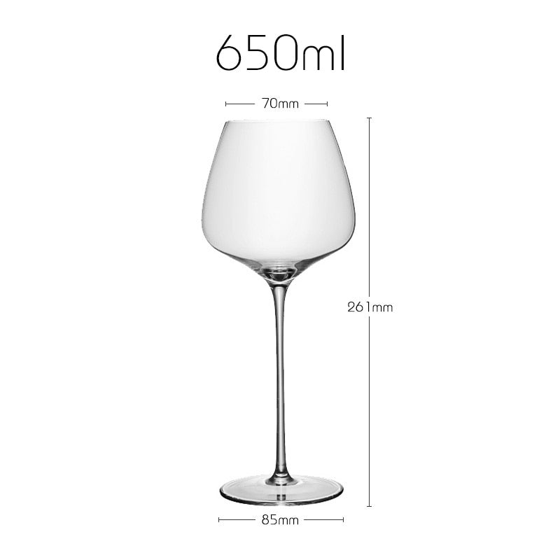 Ultra Thin Delicate Crystal Wine Glasses