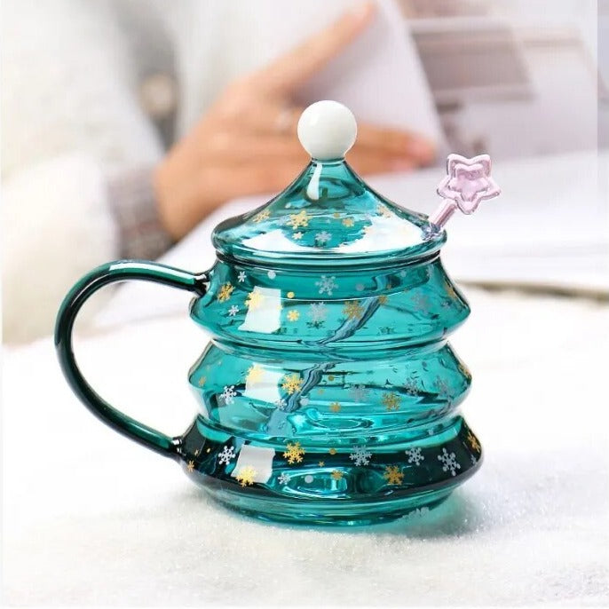 Cocoa and Christmas Tree Mug