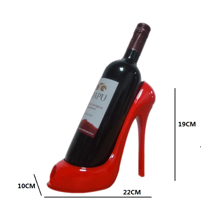 Not High Heel But Wine Bottle Holder
