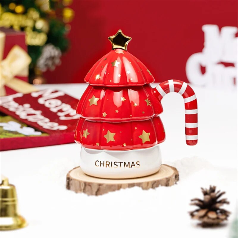 Merry Xmas Tree Mug