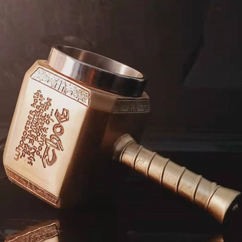 Unique superhero costume beer mug