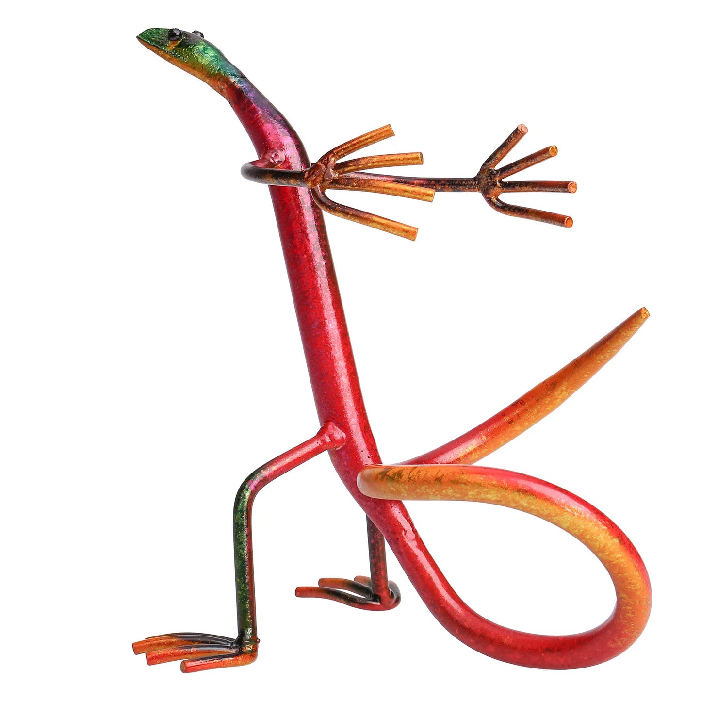 Stay Back! Gecko Wine Bottle Holder