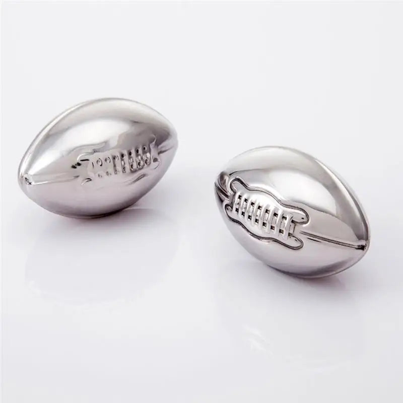 Football Whiskey Stones