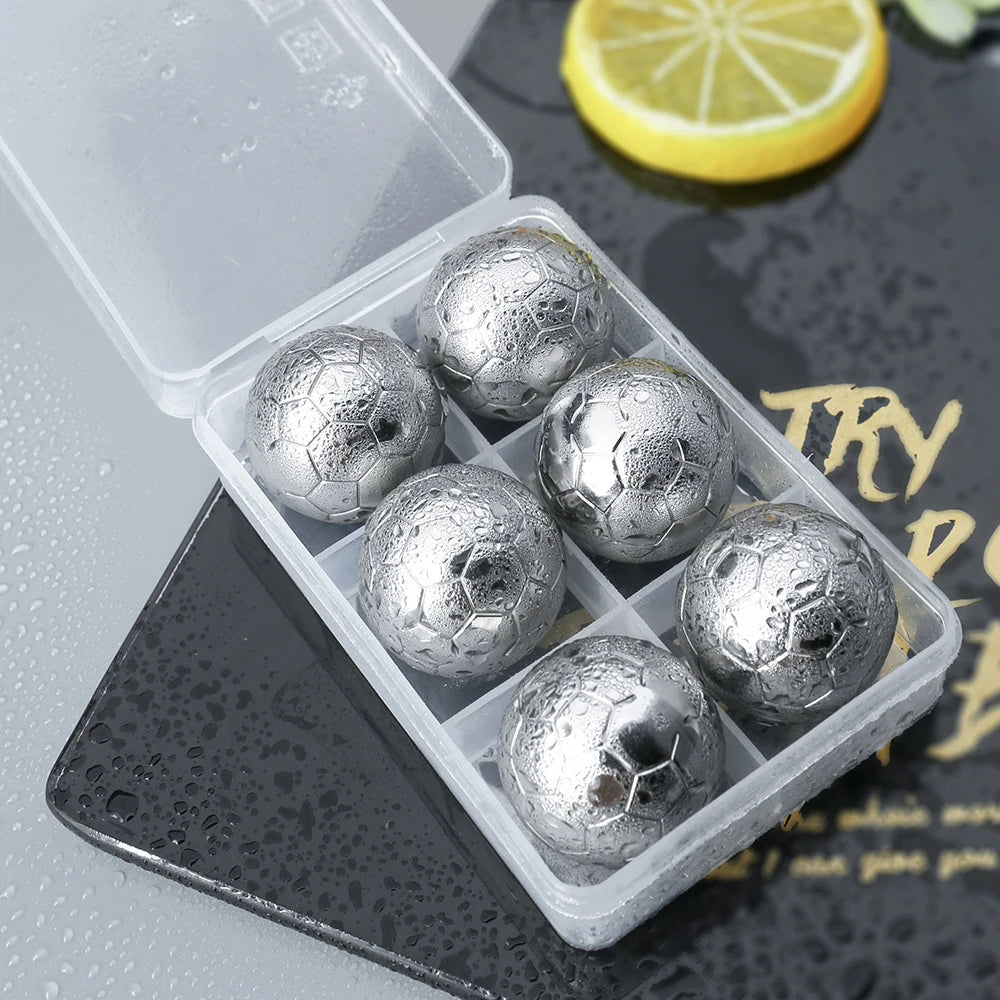 Soccer Whiskey Stones