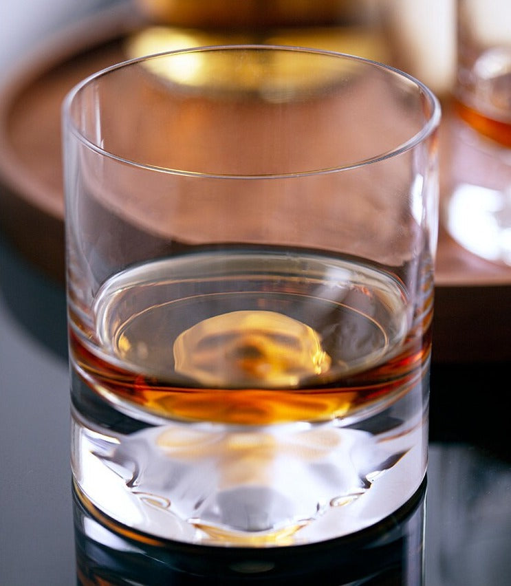 Unique Skull Face Crystal Whisky Glass
