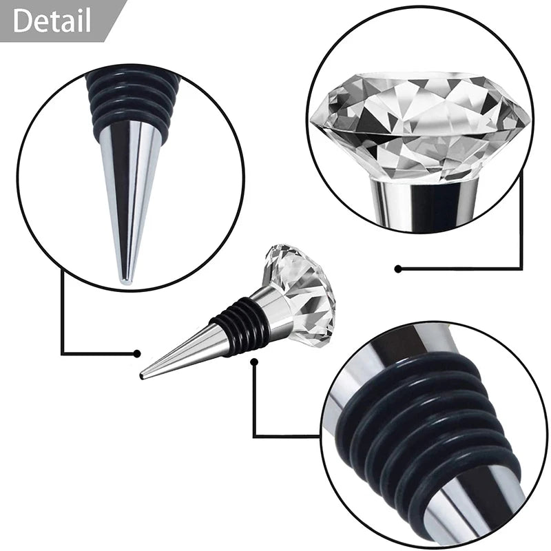 Diamond Bottle Stopper