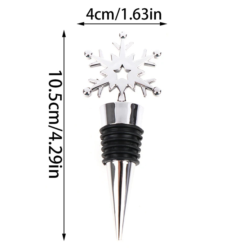 Snowflake Bottle Stopper