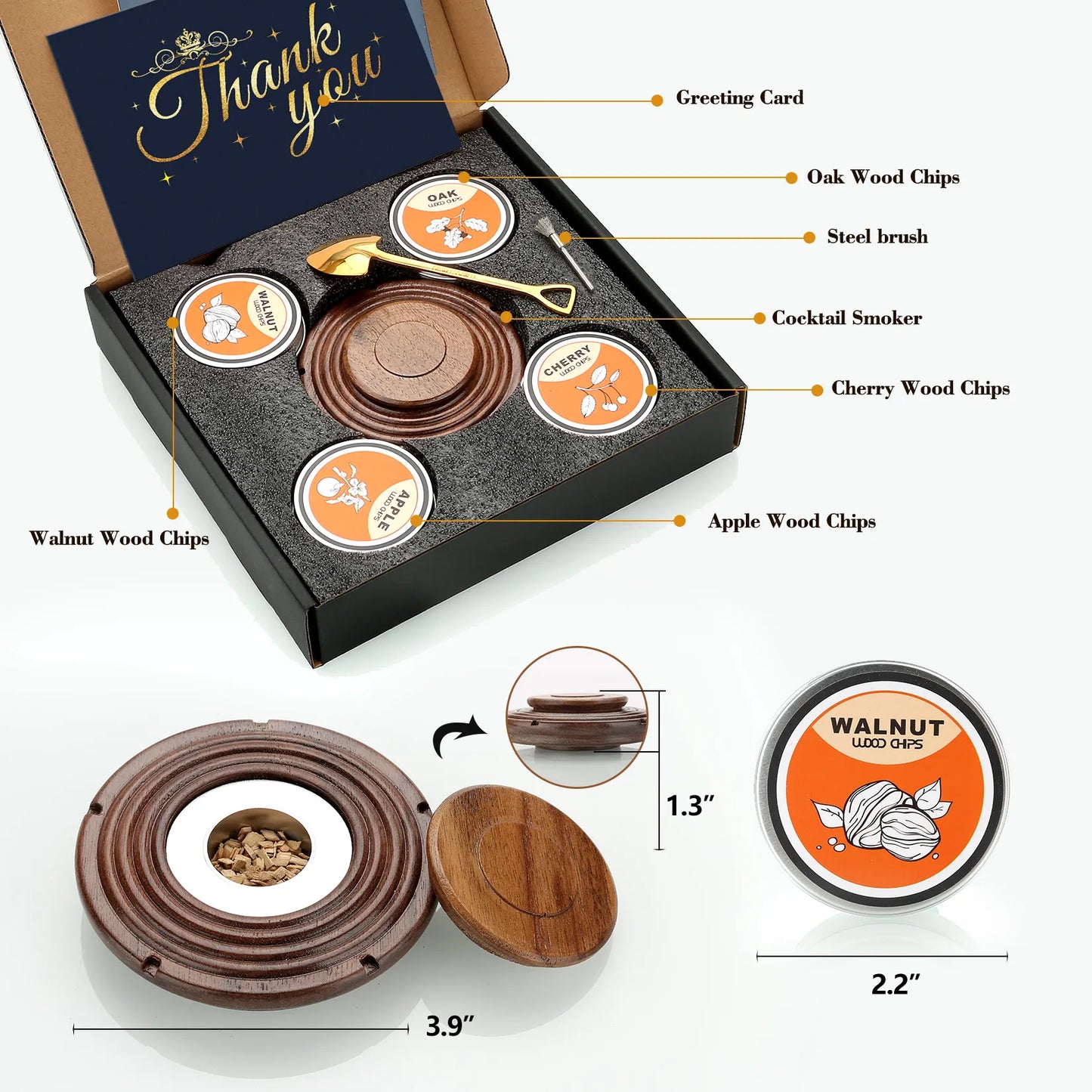 Whiskey Smoker Kit