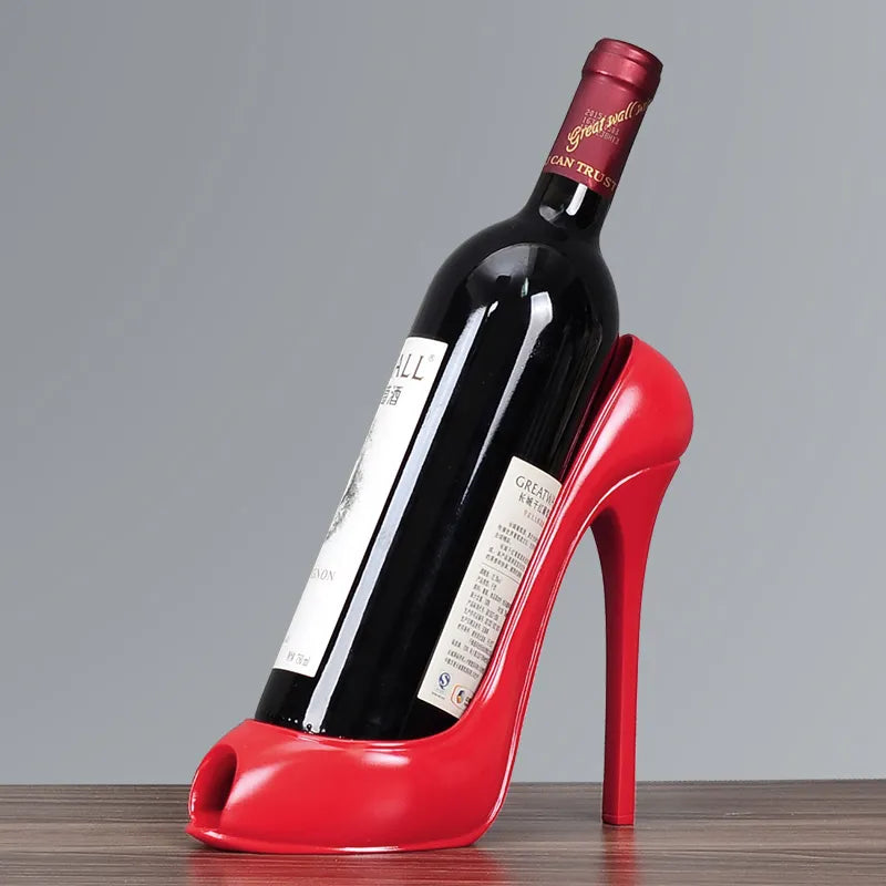 Not High Heel But Wine Bottle Holder