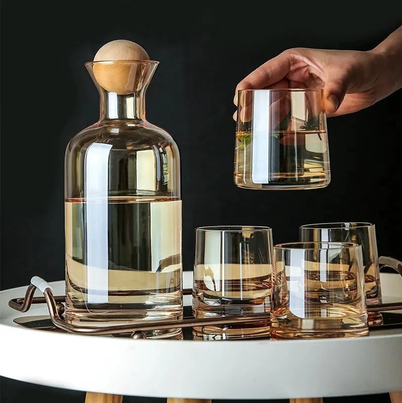 Seasonal glassware for fall celebrations