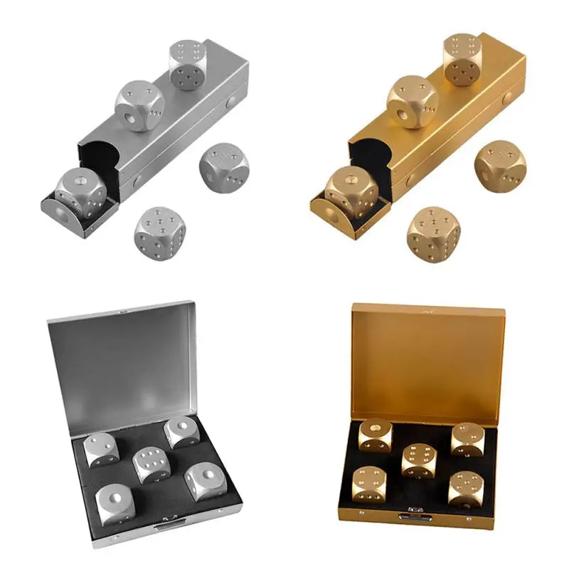 Rolling Dice Whiskey Stones