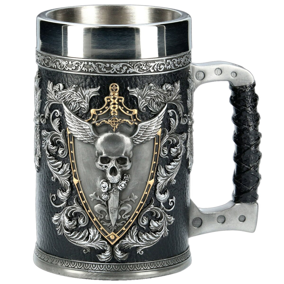 Fantasy themed Steelwing beer tankard