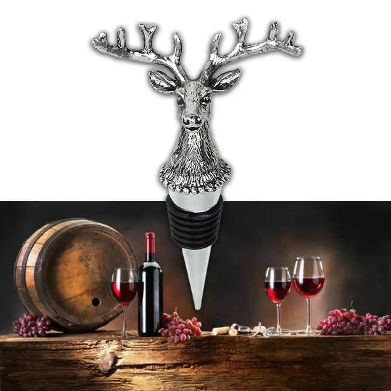 Deer Head Bottle Stopper