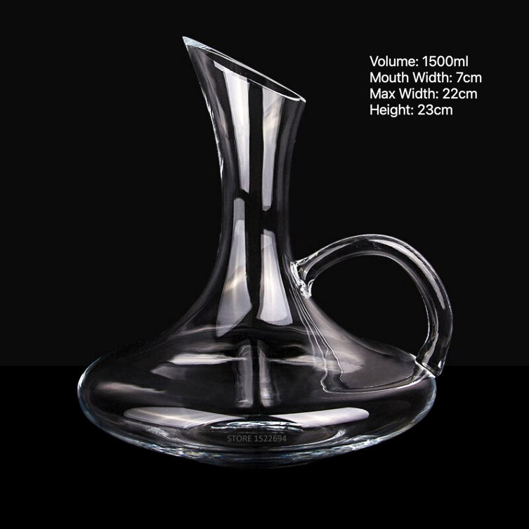 Classic Crystal Glass Wine Decanter