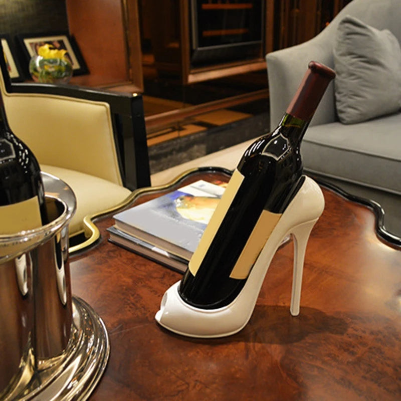 Not High Heel But Wine Bottle Holder