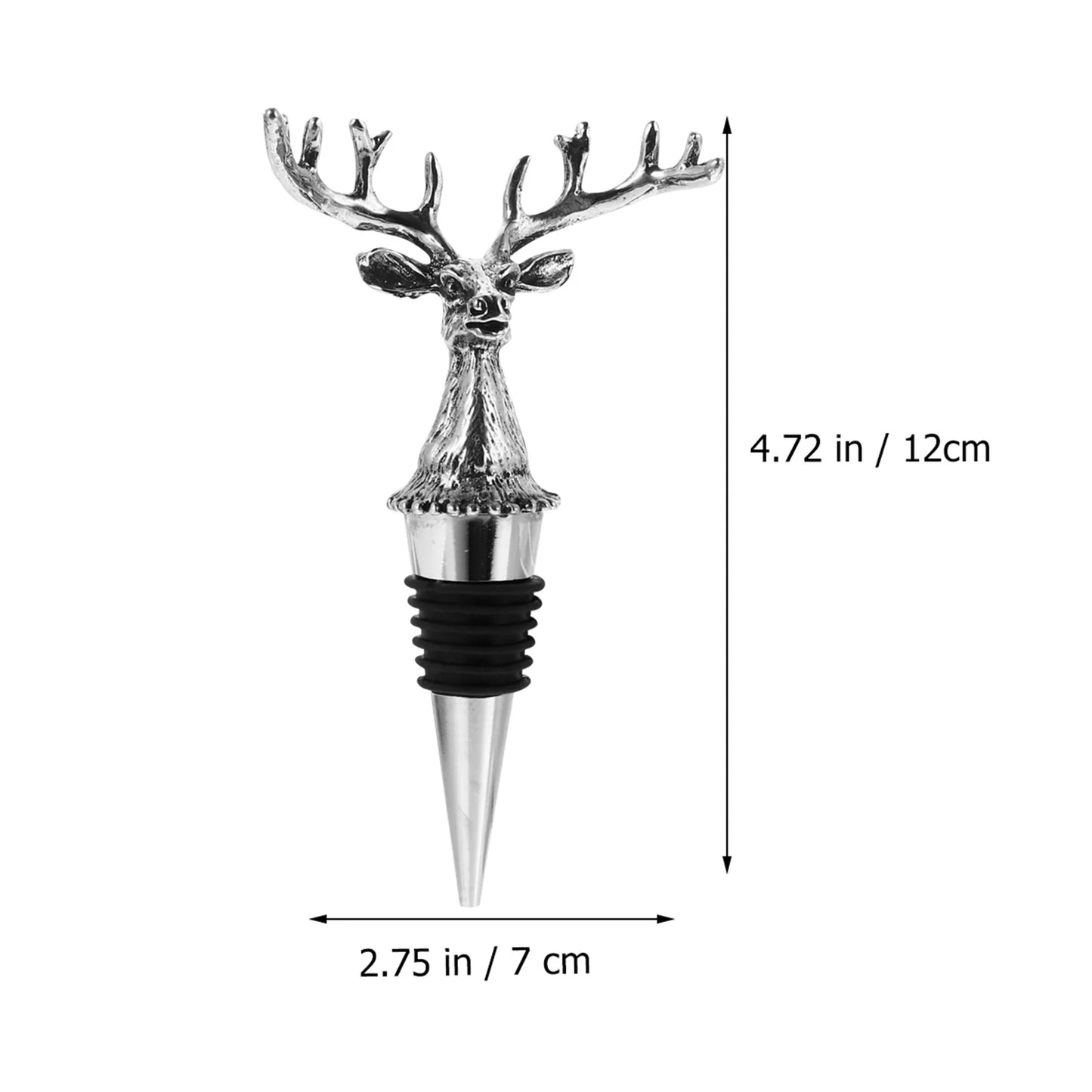 Deer Head Bottle Stopper