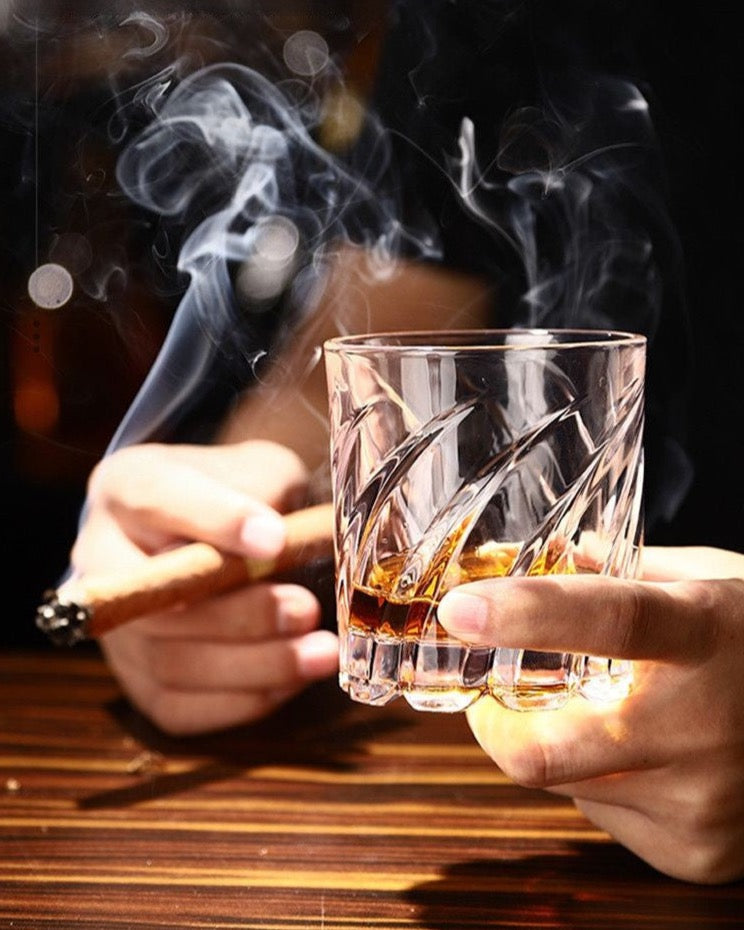 Ballerino Spinning Whiskey Glass