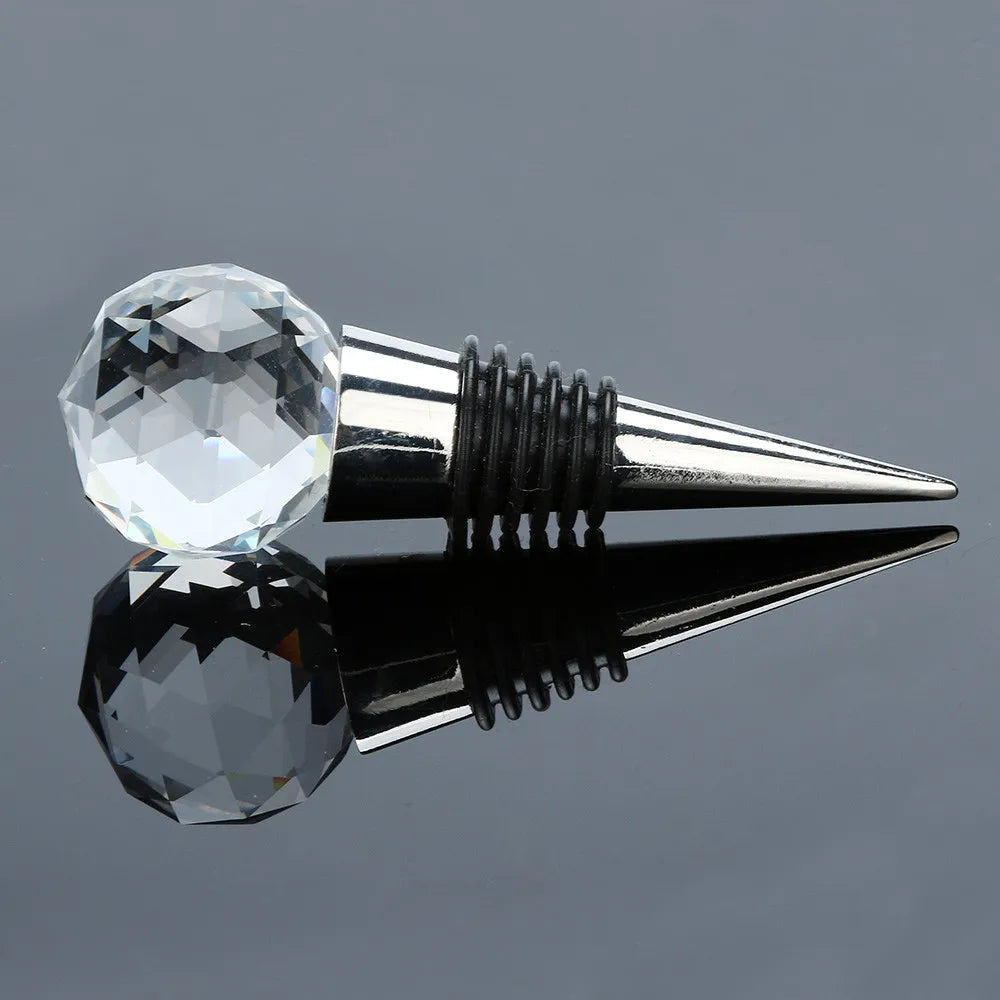 Diamond Ball Bottle Stopper