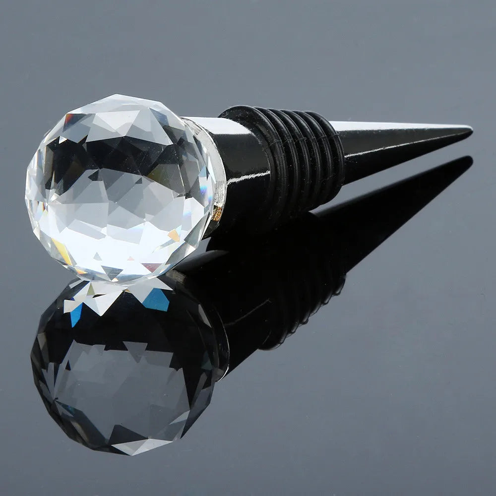 Diamond Ball Bottle Stopper