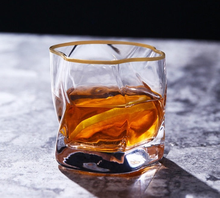 japanese crumple glass