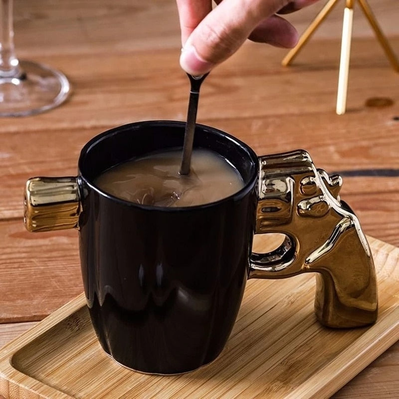 Gun and Mugs not Roses