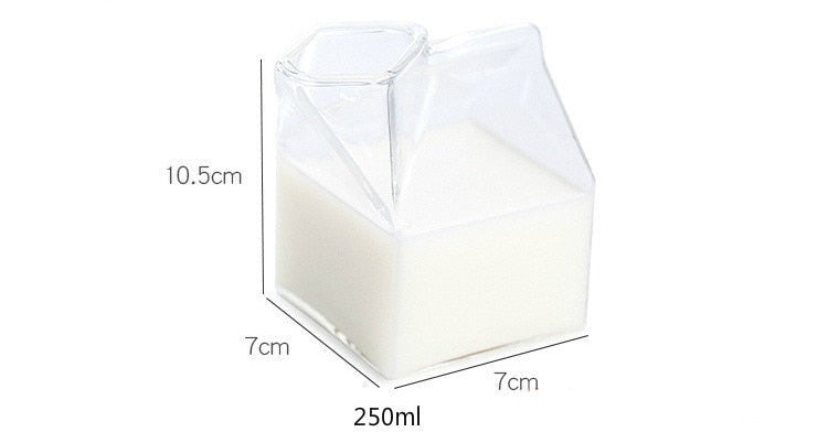 Milk Carton Glass