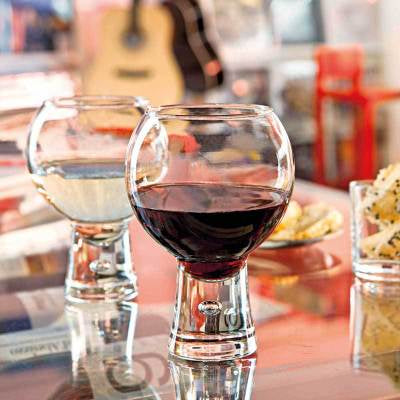 thick stem wine glasses
