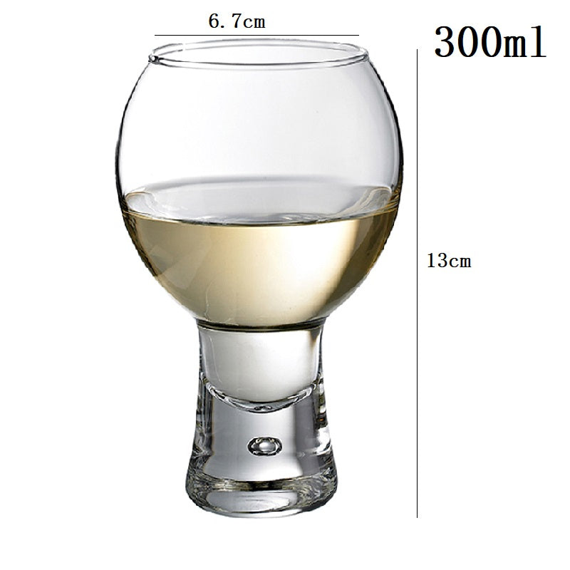 Purposely Trapped Bubble in the Glass
