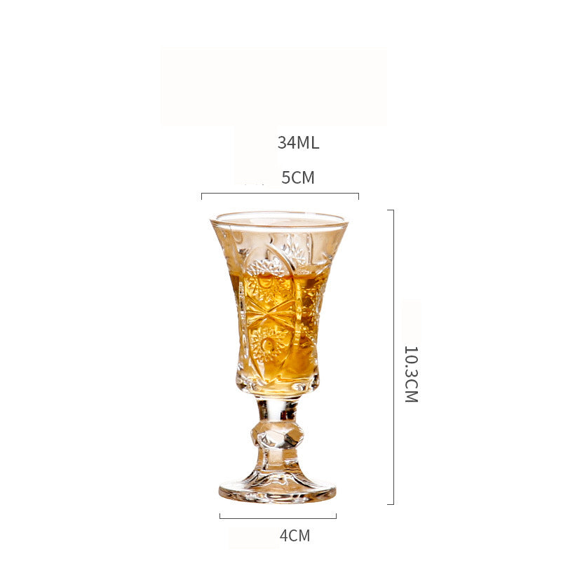 European Regal Shot Goblet - Set of 6