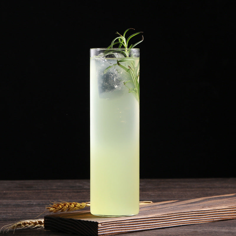 tall cocktail glass by glasscias