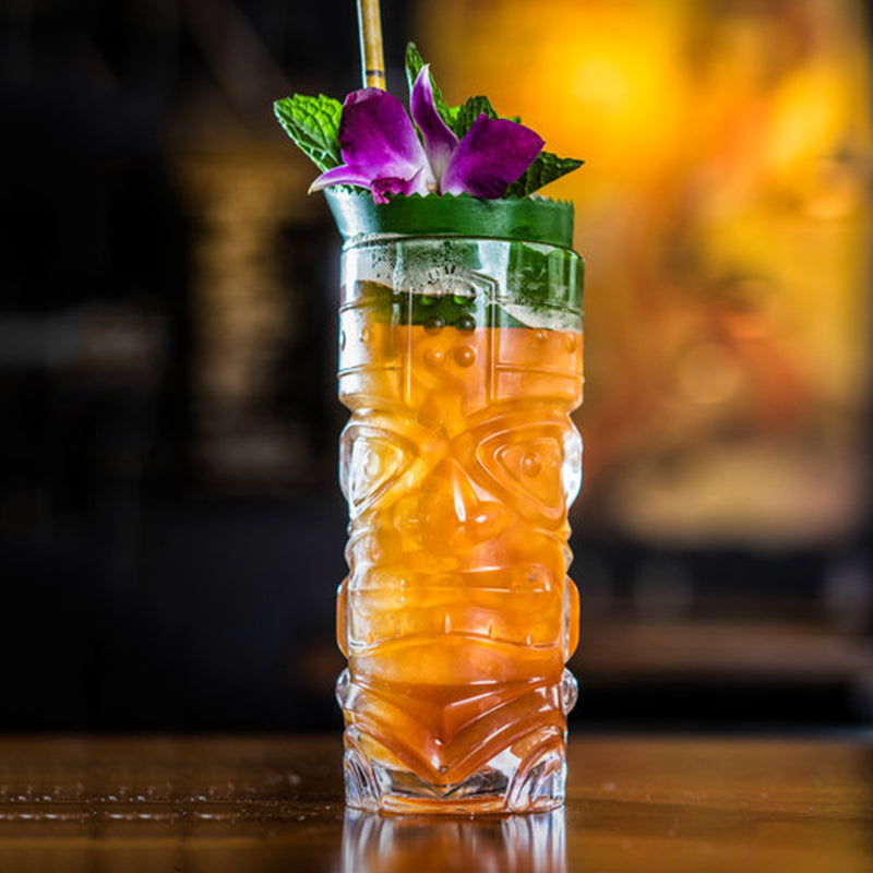 Mystical Shaman Tiki Glass