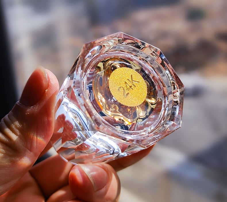 unique shot glasses with 24k gold inside | 24k gold leaf shot glass | Glasscias