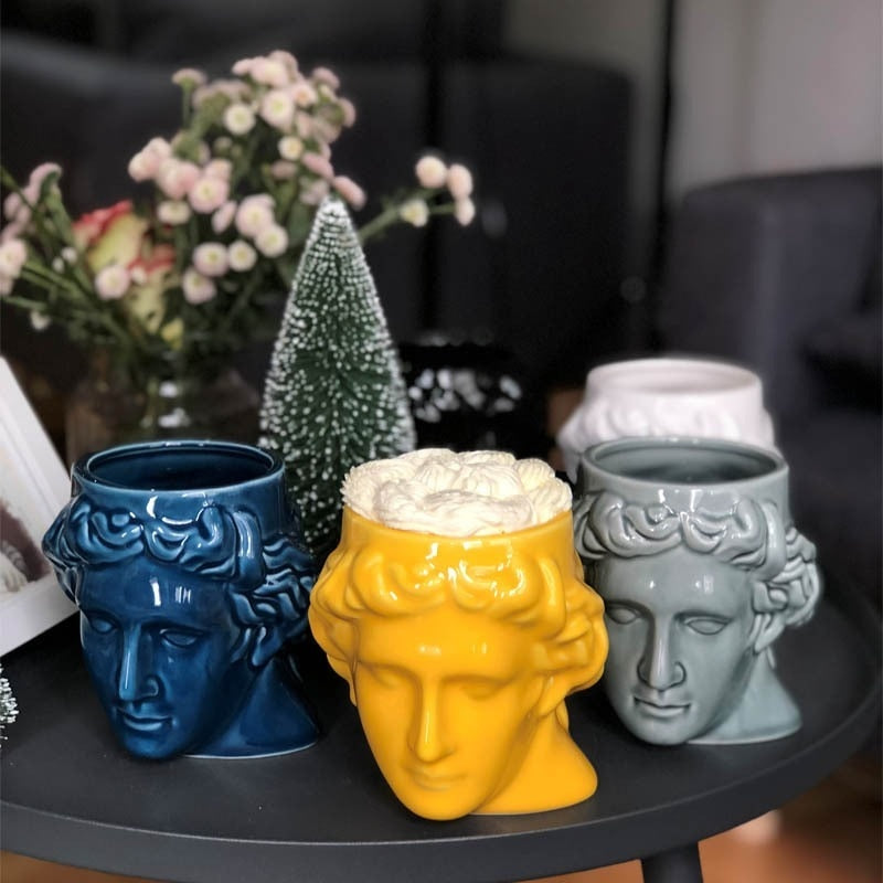 Artistic Apollo Head Mug
