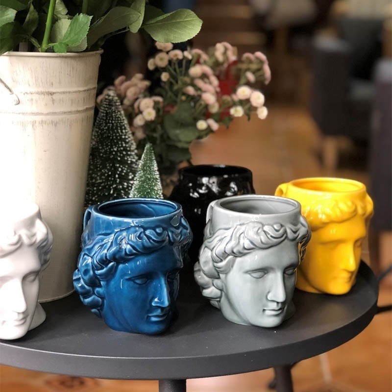 Artistic Apollo Head Mug