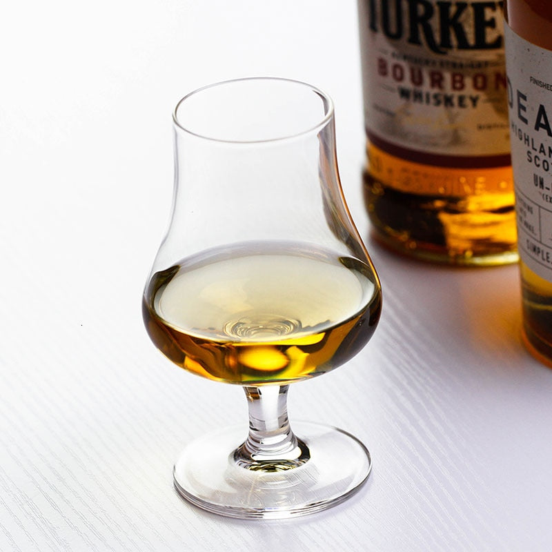 short stemmed whiskey glass