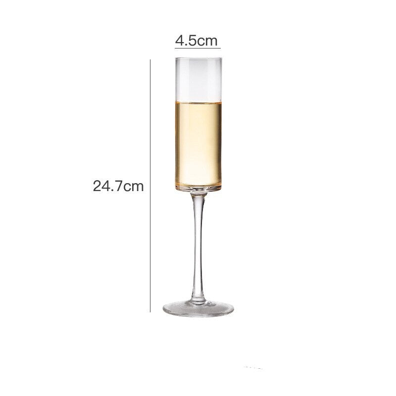 The Elegant Champagne Flutes - Set of 2
